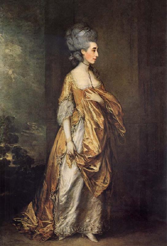 Thomas Gainsborough Mrs.Grace Dalrymply Elliott oil painting picture